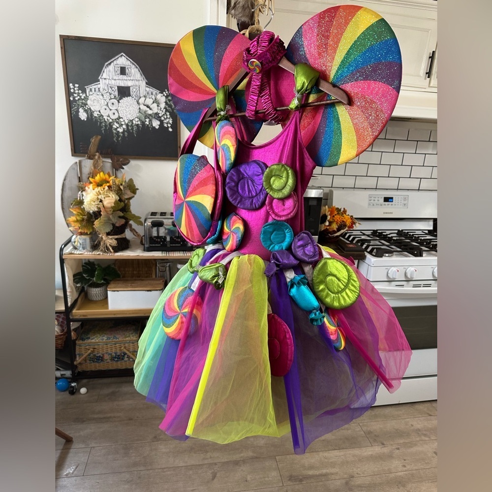 Chasing FireFlies Wishcraft Candy Fairy Halloween Costume & Accessories - Picture 10 of 14
